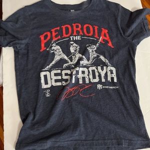 Pro Merch MLB "Pedroia The Destroya" T-shirt Kids M
